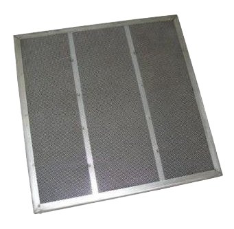 Flachfilter für Hauben