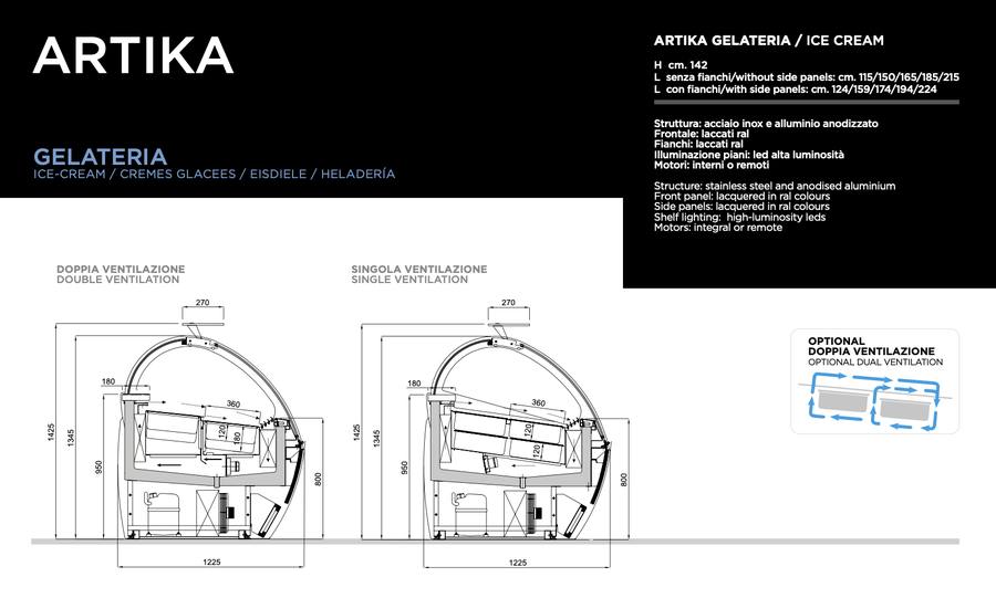 Technische Zeichnung Artika