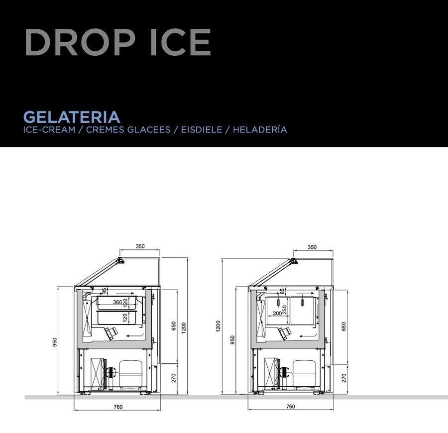 Technische Zeichnung Drop Ice