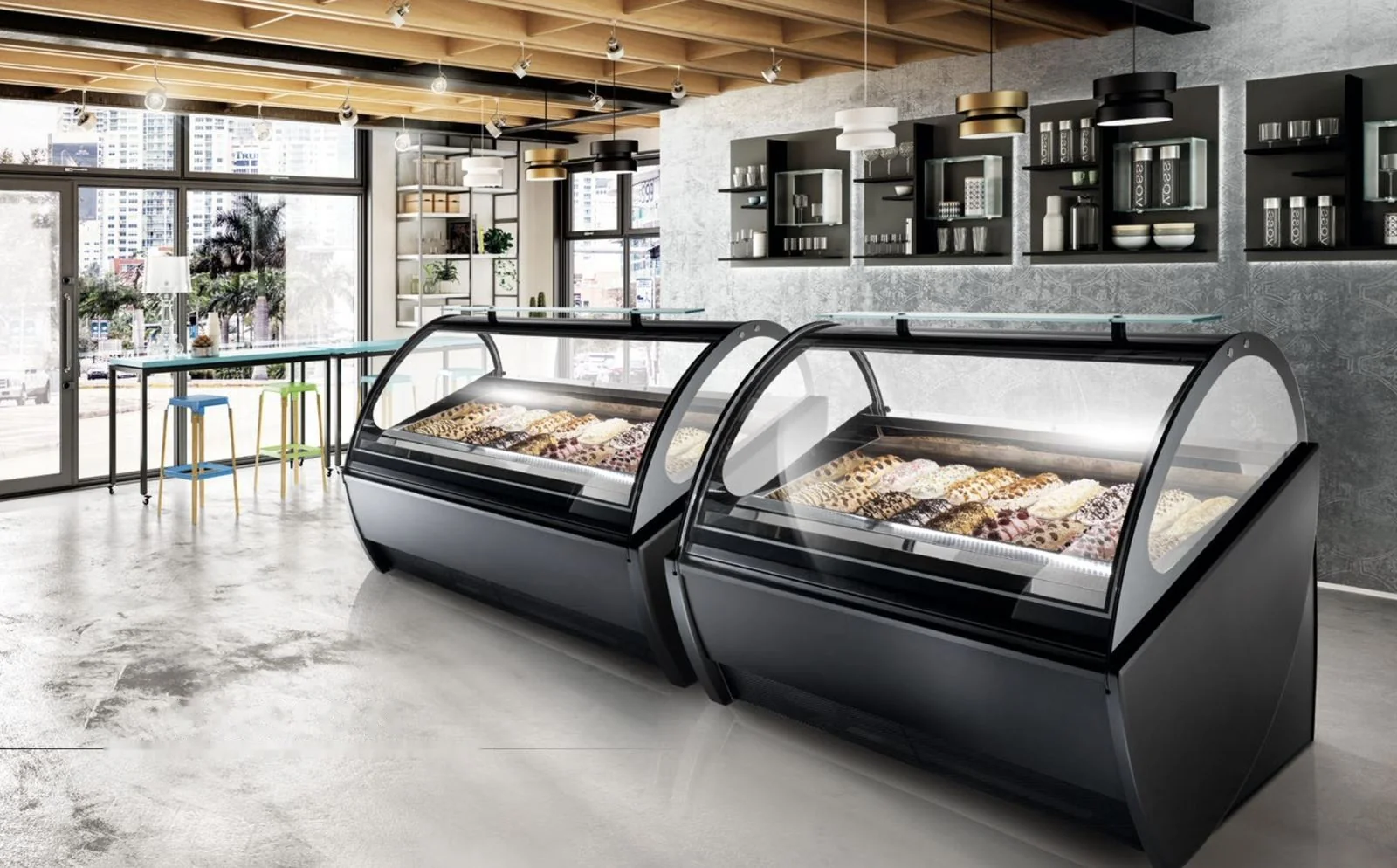 Fusion – Eisvitrine