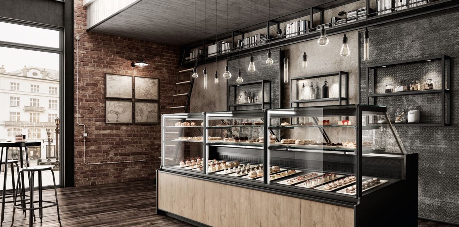 Giulia – Konditorei- & Bäckereivitrine