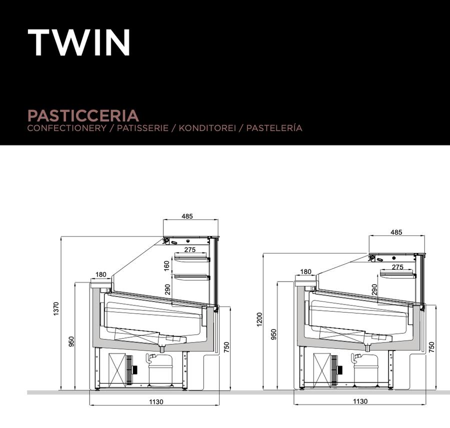 Technische Zeichnung Twin